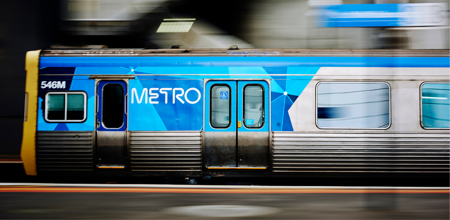 App News Metro train