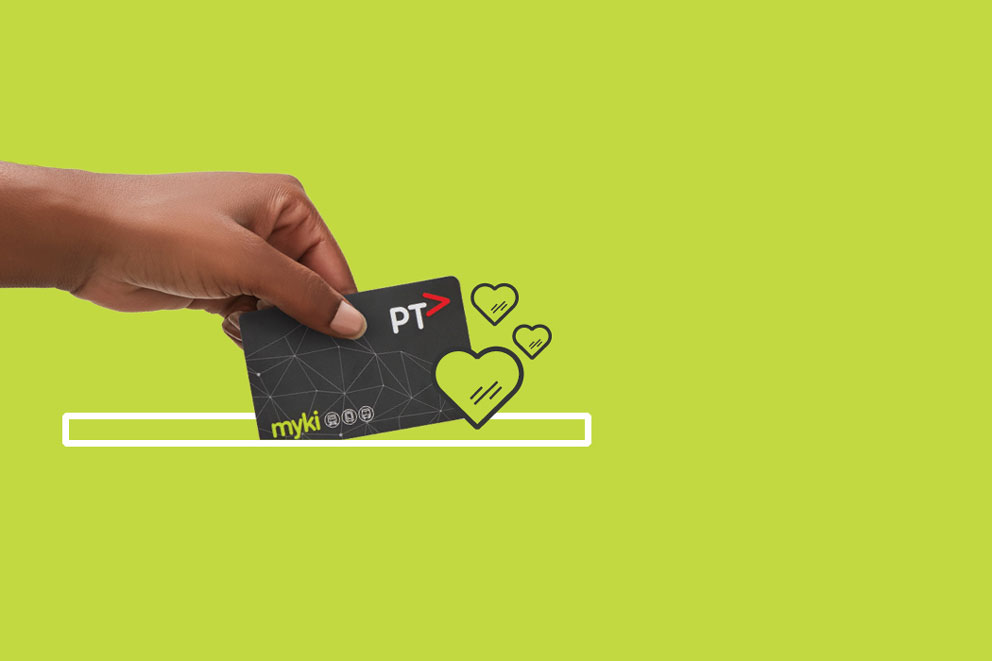 Give your myki to charity